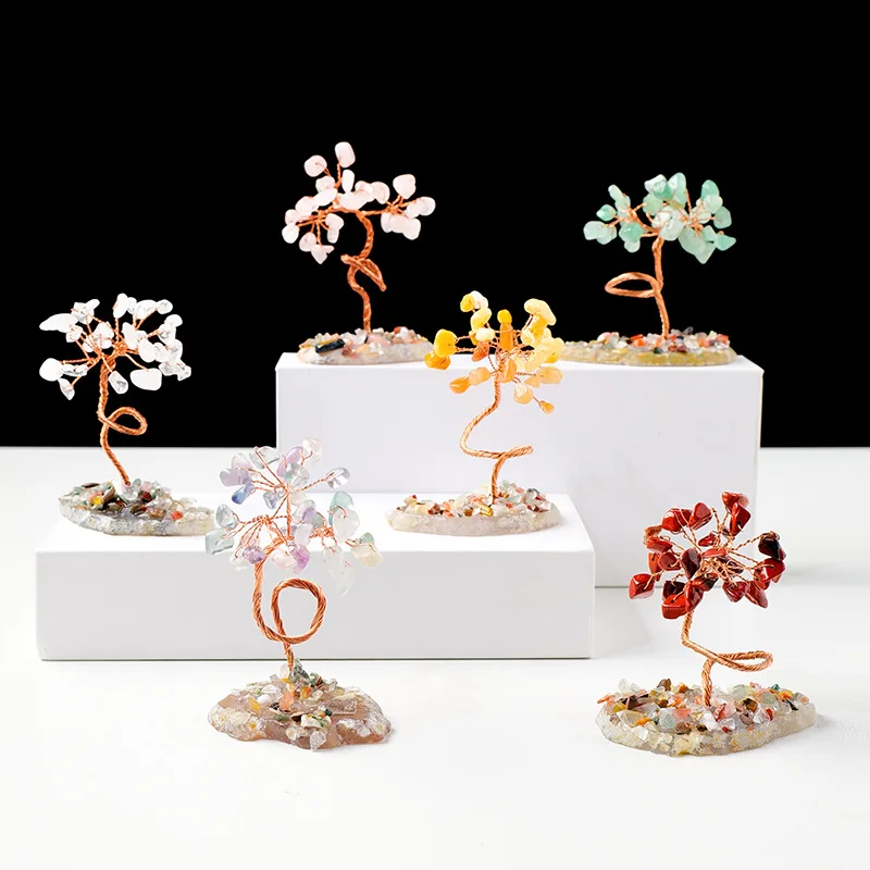 Natural Energy Crystal Stone Tree Ornament Irregular Specimen Ornament Healing Room Decoration Reiki MineralCollection Gift
Natural Energy Crystal Stone Tree Ornament Irregular Specimen Ornament Healing Room Decoration Reiki MineralCollection Gift