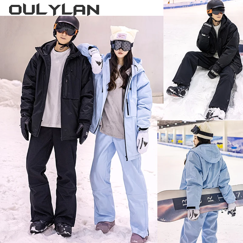 OULYLAN Skating Skiing Suit Set Men Women Winter Plus Size Outdoor Sports Windproof Waterproof Warmth Ski Clothing Set S-5XL
OULYLAN Skating Skiing Suit Set Men Women Winter Plus Size Outdoor Sports Windproof Waterproof Warmth Ski Clothing Set S-5XL