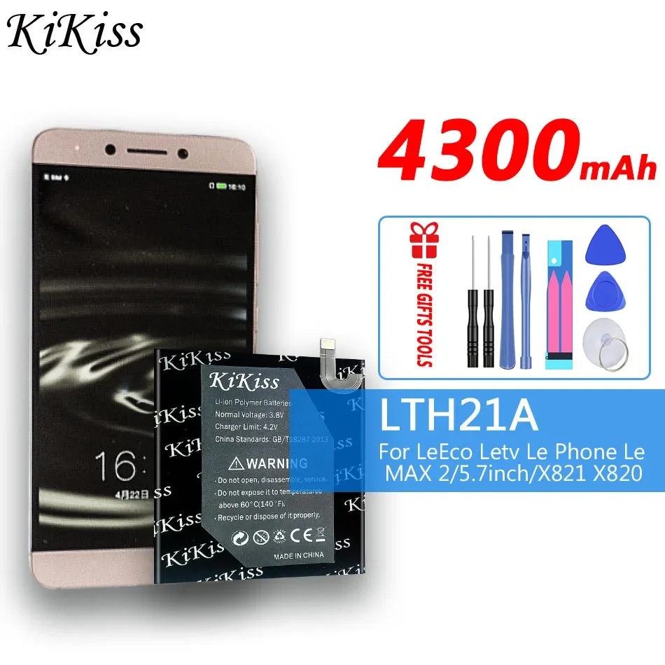 3.85V LTH21A 4300mAh For Letv LeEco LeMax2 X822 X829 Le Phone Le MAX 2/5.7inch/X821 X820 Mobile Phone Replacement Battery+Tools
3.85V LTH21A 4300mAh For Letv LeEco LeMax2 X822 X829 Le Phone Le MAX 2/5.7inch/X821 X820 Mobile Phone Replacement Battery+Tools