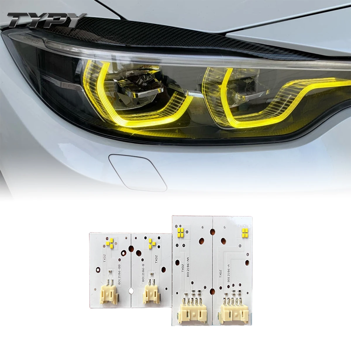 M3 M4 Yellow Angel Eyes DRL multicolor LED boards daytime running lights For bmw F80 F82 M3 GTS DRL Module
M3 M4 Yellow Angel Eyes DRL multicolor LED boards daytime running lights For bmw F80 F82 M3 GTS DRL Module