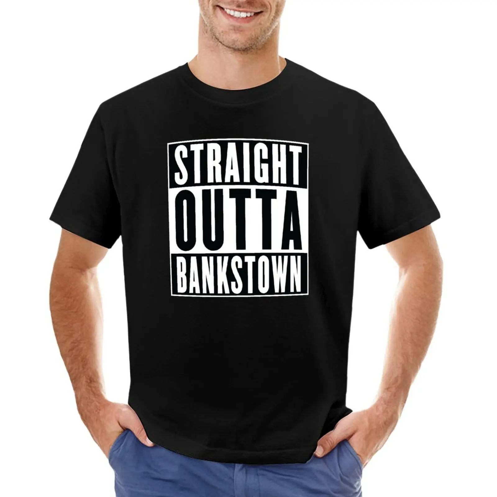 Straight Outta Bankstown T-Shirt anime clothes vintage men clothes
Straight Outta Bankstown T-Shirt anime clothes vintage men clothes