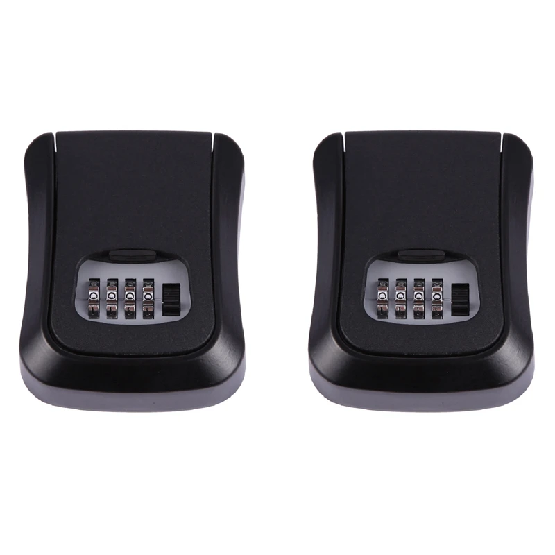 2X Black Password Key Lock Box Wall Mounted Zinc Alloy Key Box Weatherproof 4 Digit Combination Key Storage Lock Box
2X Black Password Key Lock Box Wall Mounted Zinc Alloy Key Box Weatherproof 4 Digit Combination Key Storage Lock Box