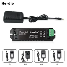 Herdio Home Power Amplifiers Audio bluetooth & Aux Mini Amplifier for Bathroom Wall Ceiling Music Speakers EU/US/UK/AU plug
Herdio Home Power Amplifiers Audio bluetooth & Aux Mini Amplifier for Bathroom Wall Ceiling Music Speakers EU/US/UK/AU plug