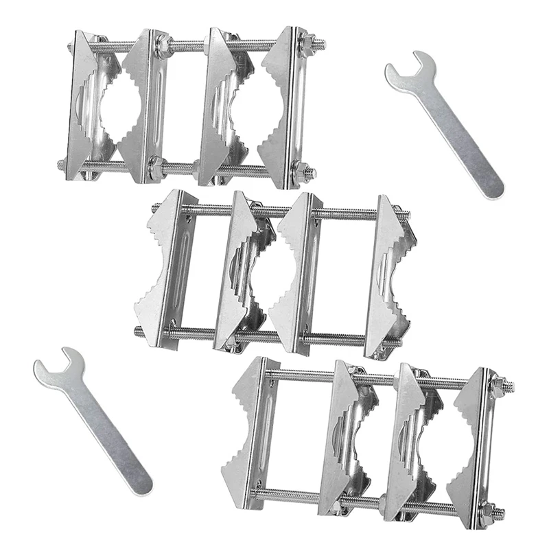 3 Pack Double Antenna Mast Clamp V Jaw Block 5.5Inch Bolts,Anti-Rust Heavy Duty Pole To Pole Mounting Kit Bracket Holder
3 Pack Double Antenna Mast Clamp V Jaw Block 5.5Inch Bolts,Anti-Rust Heavy Duty Pole To Pole Mounting Kit Bracket Holder
