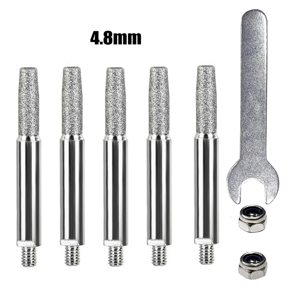 1set Grinding Head 4.0mm 4.8mm 5.5mm For Portable Hand Chain Grinder 48mm 1.96Inch Length Power Tool Parts Durable
1set Grinding Head 4.0mm 4.8mm 5.5mm For Portable Hand Chain Grinder 48mm 1.96Inch Length Power Tool Parts Durable
