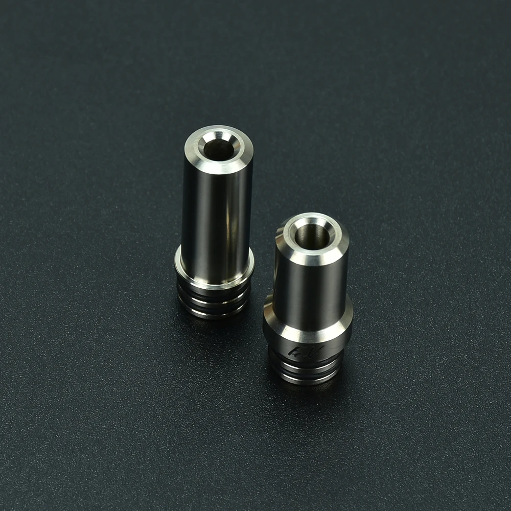 

510 Drip Tip Flash-e-Vapor short Titanium material 510 Drip Tip Flash-e-Vapor for dvarw mtl fl rta