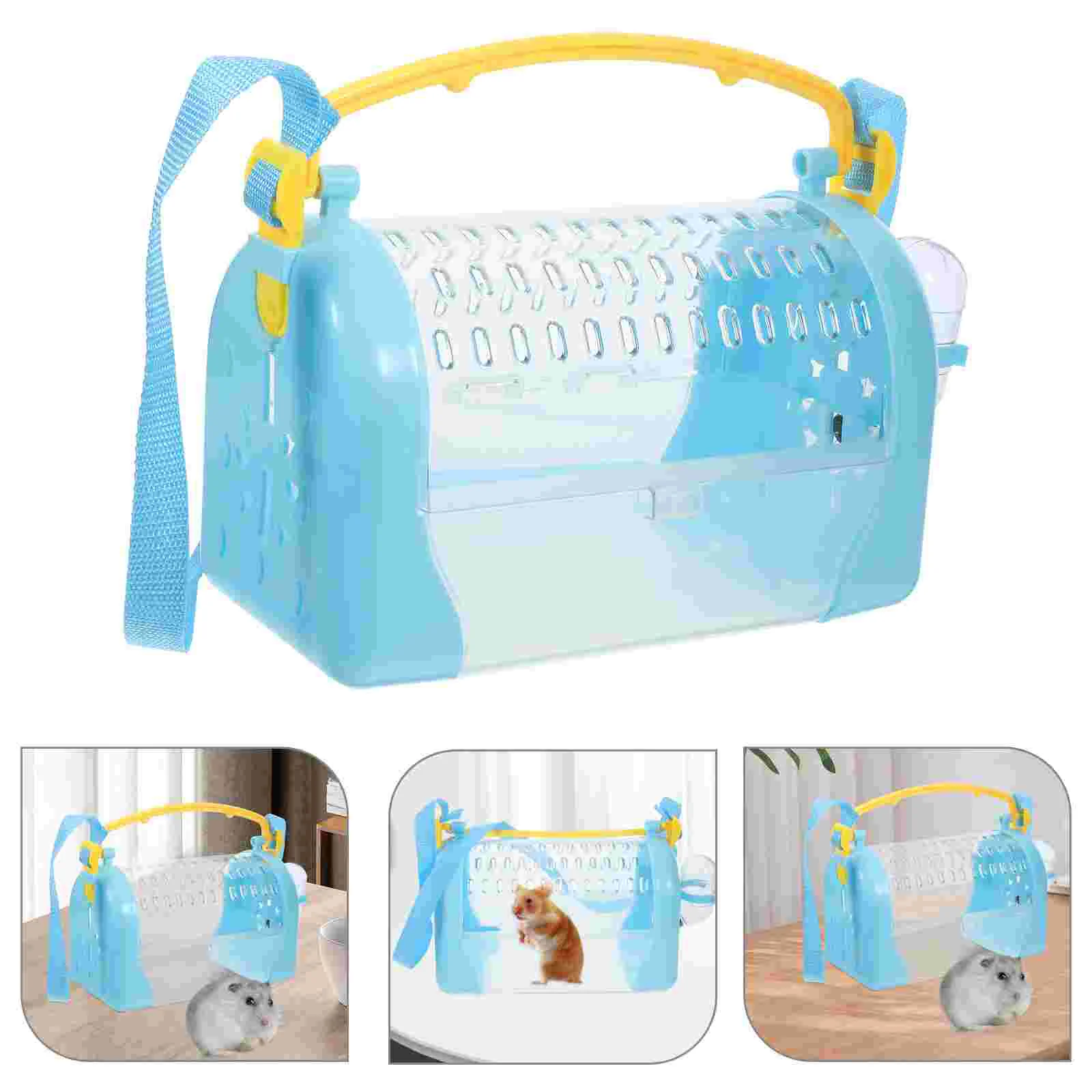 Portable Kettle Hamster Cage Travel Carrier Pet for Outdoor Handheld Small Container Dwarf Carrying Holder
Portable Kettle Hamster Cage Travel Carrier Pet for Outdoor Handheld Small Container Dwarf Carrying Holder