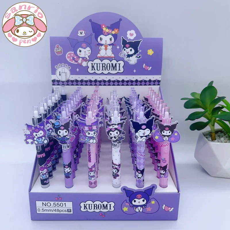 Новинка, Sanrio, 24/48 шт., Женская ручка для фотографий, черная ручка для студентов, канцелярские принадлежности для школы и офиса, 0,5
Новинка, Sanrio, 24/48 шт., Женская ручка для фотографий, черная ручка для студентов, канцелярские принадлежности для школы и офиса, 0,5