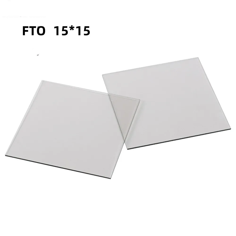 FTO покрытое проводящее стекло 15x15x2,2 мм 15 Ом/КВ 100 шт. лабораторное прозрачное проводящее стекло Фтор долированный оловянный оксид
FTO покрытое проводящее стекло 15x15x2,2 мм 15 Ом/КВ 100 шт. лабораторное прозрачное проводящее стекло Фтор долированный оловянный оксид