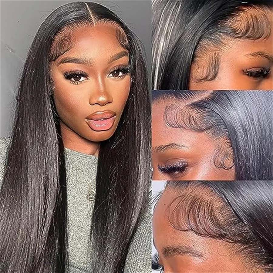 Straight Lace Front Wigs Full 360 Lace Front Wigs Human Hair Pre Plucked 180% Density Transparent Human Hair Human Hair Wigs
Straight Lace Front Wigs Full 360 Lace Front Wigs Human Hair Pre Plucked 180% Density Transparent Human Hair Human Hair Wigs