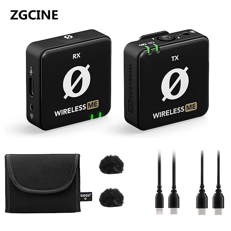 Микрофонная Беспроводная микрофонная система Rode Wireless ME Lavalier 2,4 ГГц для кинофильмов и интервью TikTok и подкастинга
Микрофонная Беспроводная микрофонная система Rode Wireless ME Lavalier 2,4 ГГц для кинофильмов и интервью TikTok и подкастинга