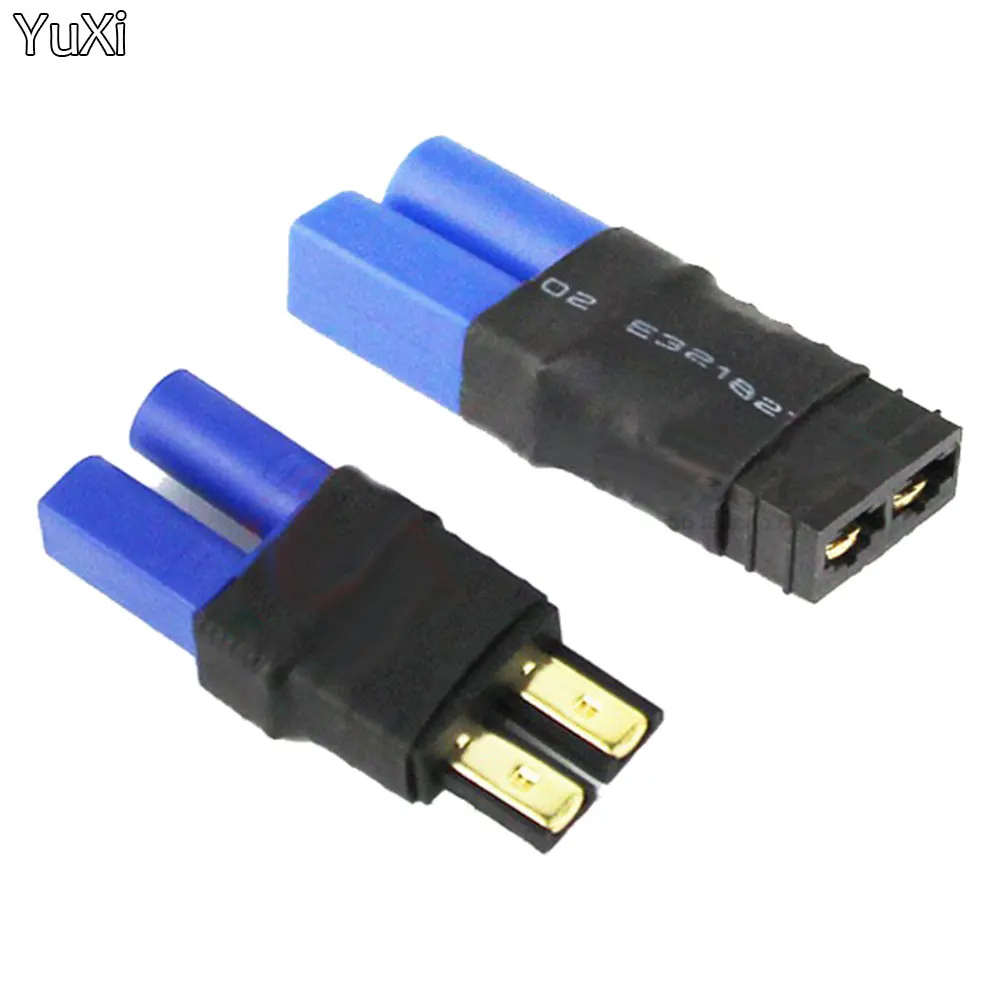 YUXI 1Pcs EC5 Male Female to TRX Plug Male Female No Wire Connector Plug Adapter for RC FPV Vehicle Lipo Battery Esc
YUXI 1Pcs EC5 Male Female to TRX Plug Male Female No Wire Connector Plug Adapter for RC FPV Vehicle Lipo Battery Esc