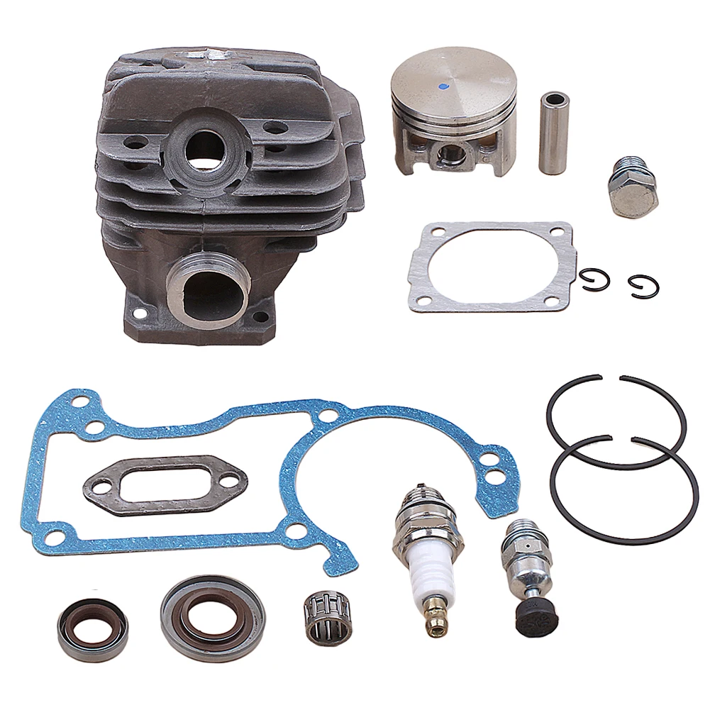Bore 44.7mm Cylinder Piston Chainsaw Accessories Durability High Quality Material Number 11210201217 Part Replacement
Bore 44.7mm Cylinder Piston Chainsaw Accessories Durability High Quality Material Number 11210201217 Part Replacement
