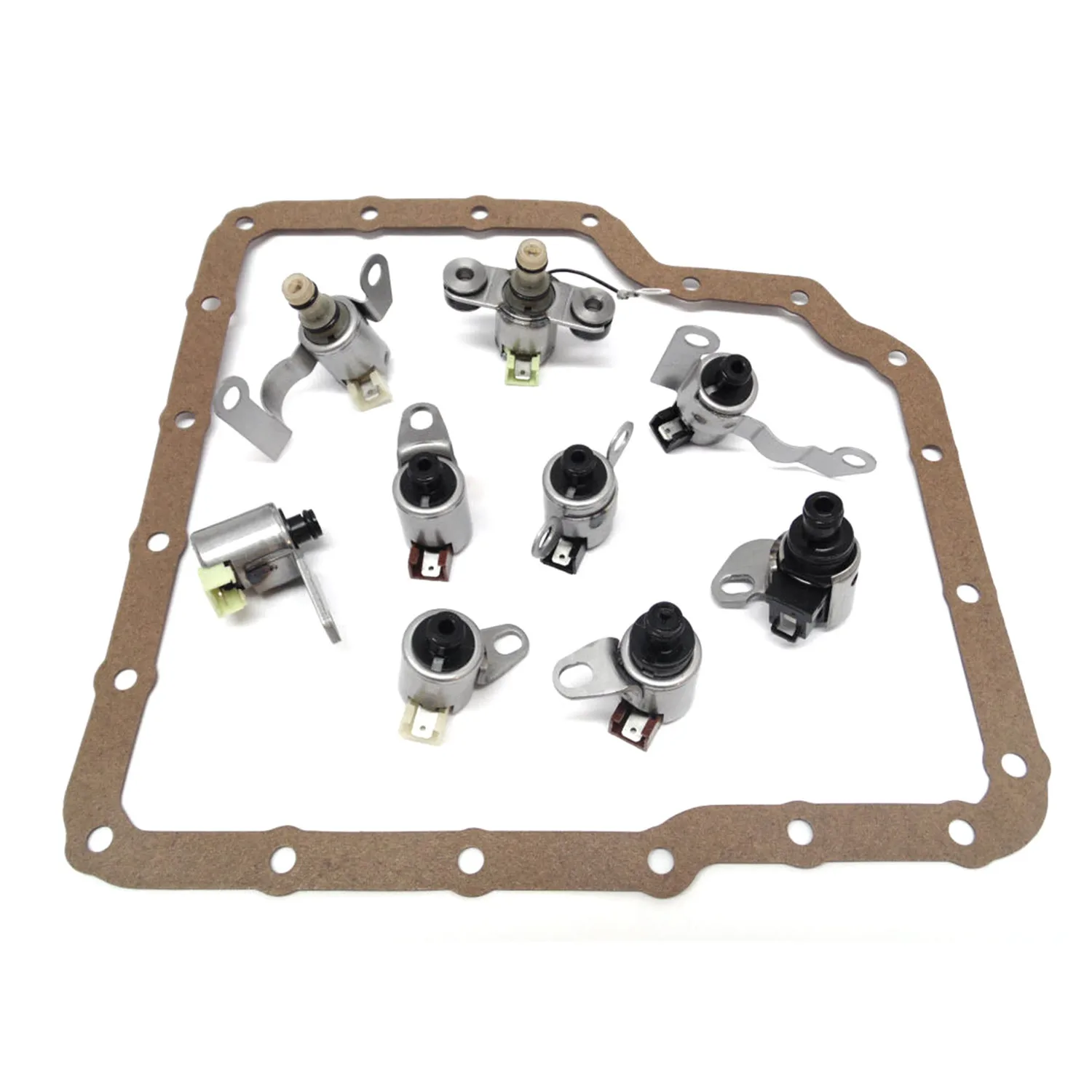 Transmission Shift Solenoid Gearbox Kit JF506E 09A 5F31 for VW Jaguar Land Rover Golf GTI 1.8L 2.5L N88 N89 N90 N91 N92 N93
Transmission Shift Solenoid Gearbox Kit JF506E 09A 5F31 for VW Jaguar Land Rover Golf GTI 1.8L 2.5L N88 N89 N90 N91 N92 N93