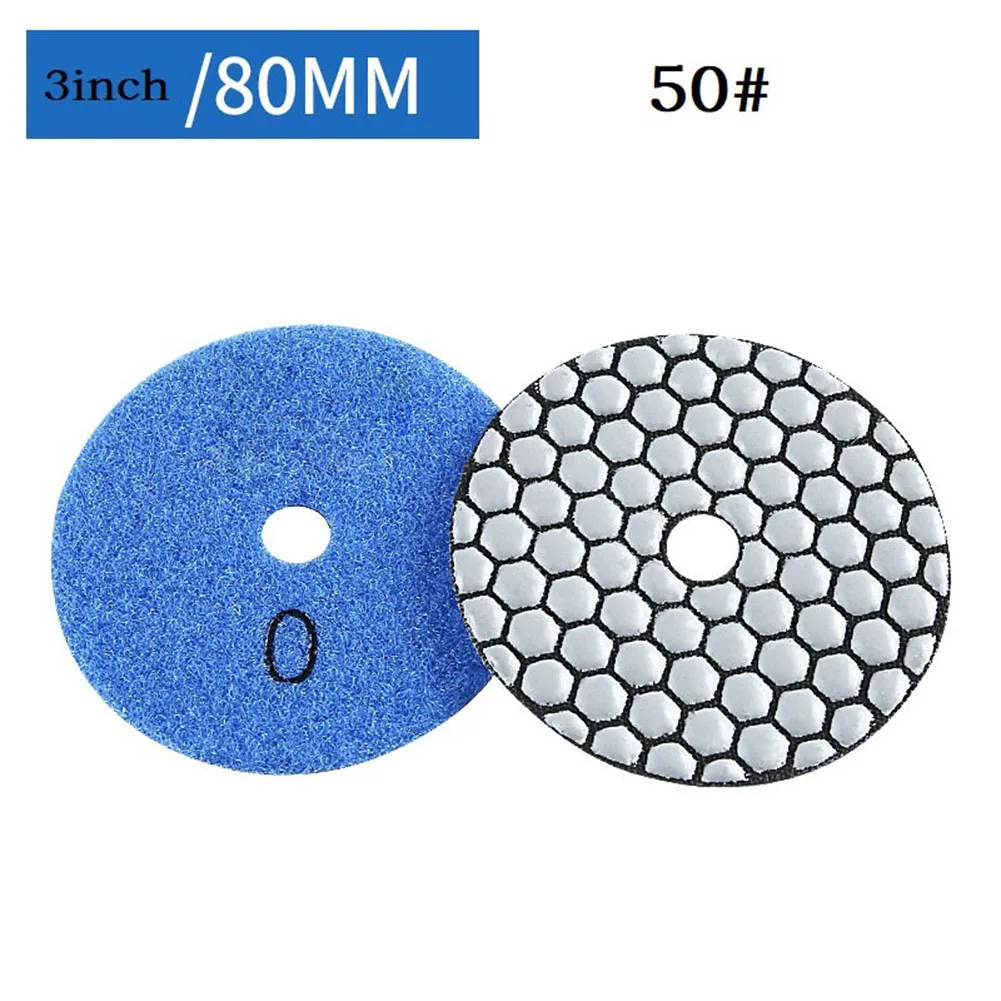 1pc 80mm 3inch Diamond Dry Polishing Pad 50-3000grit Grinding Discs For Granite Marble Concrete Stone Sanding Discs Grinding
1pc 80mm 3inch Diamond Dry Polishing Pad 50-3000grit Grinding Discs For Granite Marble Concrete Stone Sanding Discs Grinding