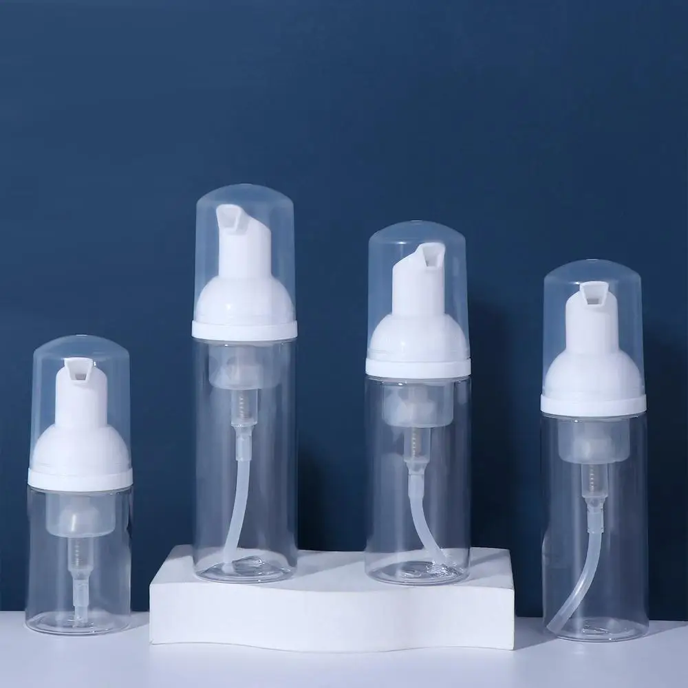 

Cosmetic Dispenser Mini Shampoo Lash Cleanser Empty Refillable Bottle Foam Pump Bottle Soap Bottle Travel Foaming Dispenser