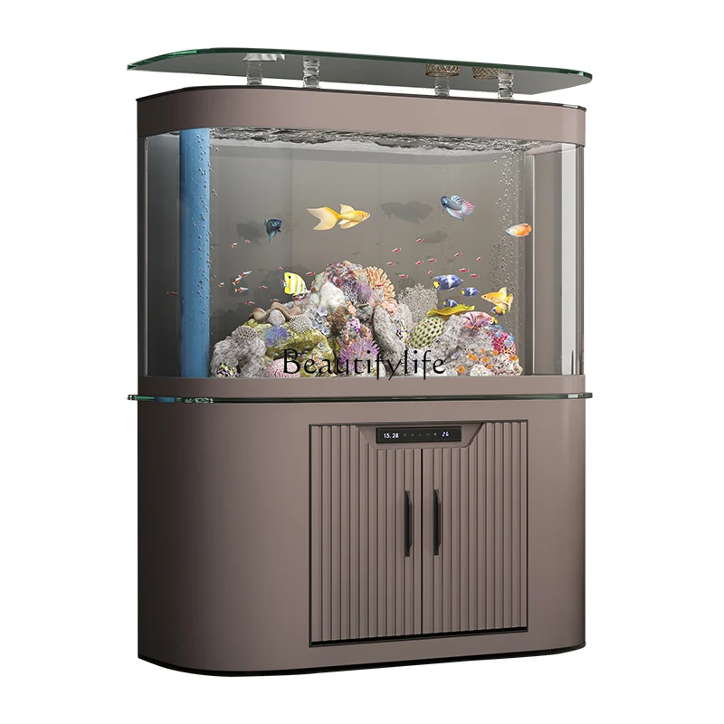 Living Room Home Office Intelligent Bottom Filter Glass Fish Tank Ecological Change Water Aquarium
Living Room Home Office Intelligent Bottom Filter Glass Fish Tank Ecological Change Water Aquarium