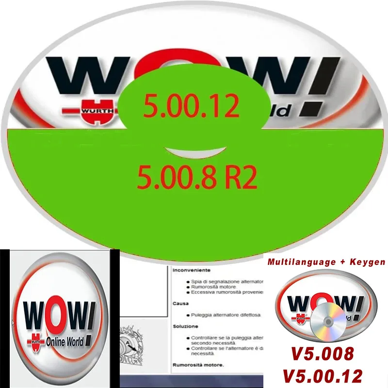 

2024 горячая Распродажа для V5.00.12 WOW 5.00.8 R2 автомобильное программное обеспечение, многоязычное с Kengen для Tcs Multi-diag, программное обеспечение для автомобилей, ремонт данных