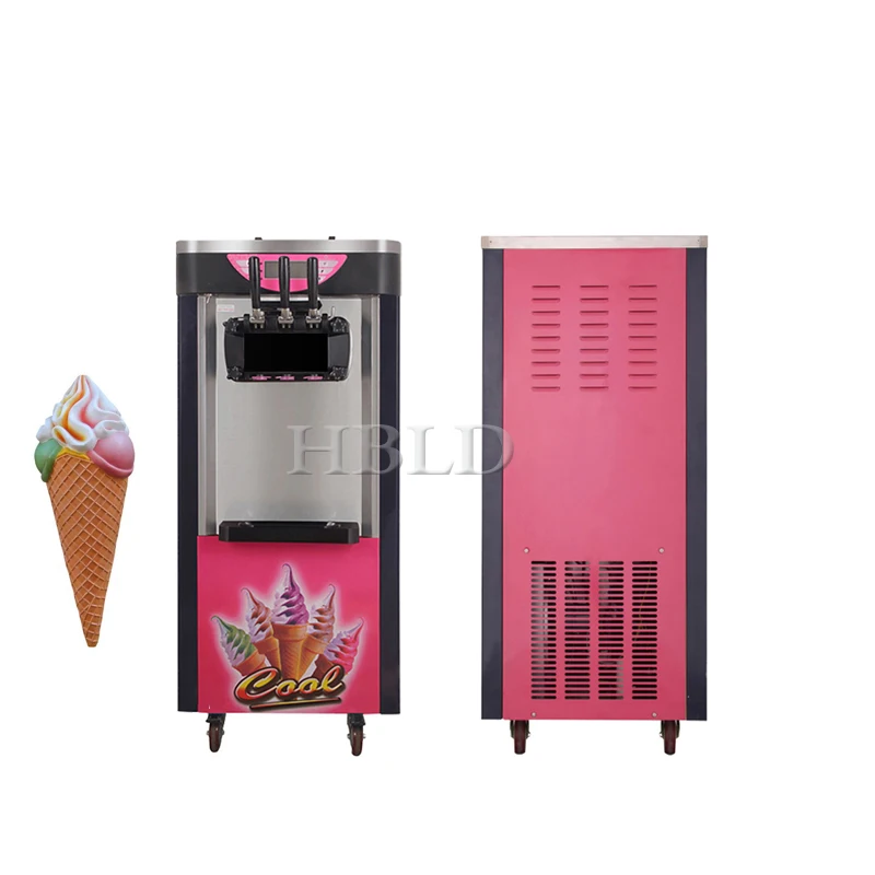 Hot Selling Vertical Soft Ice Cream Machine With Three Flavors, High-Power Sweet Cone Machine
Hot Selling Vertical Soft Ice Cream Machine With Three Flavors, High-Power Sweet Cone Machine