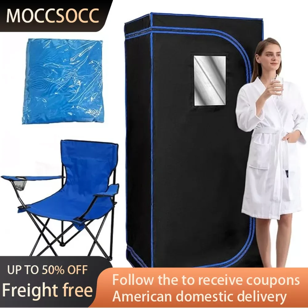 Full Size Infrared Sauna, Personal Sauna Tent with Remote Control, Heating Foot Pad(L 31.5”xW 31.5”xH 70.9”) Freight free 
Full Size Infrared Sauna, Personal Sauna Tent with Remote Control, Heating Foot Pad(L 31.5”xW 31.5”xH 70.9”) Freight free