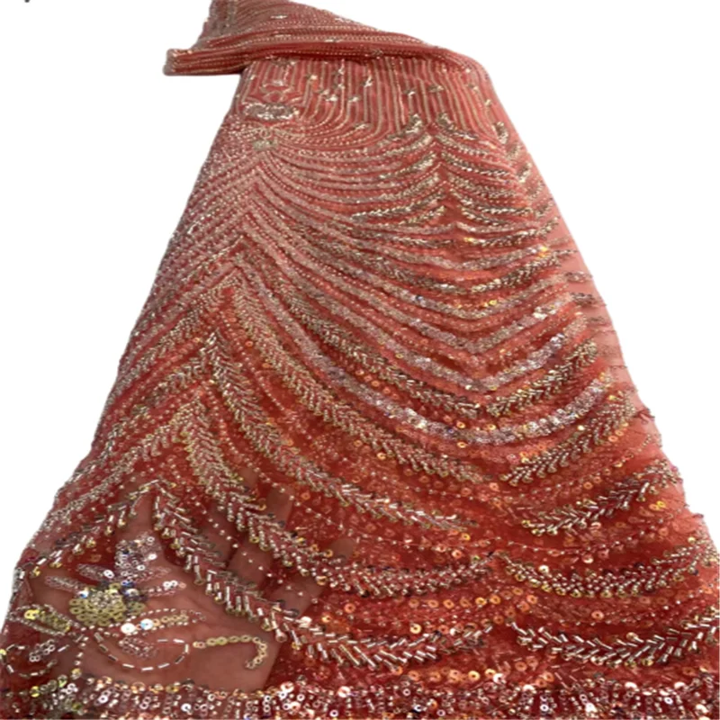 

Блестки африканская французская кружевная ткань 2022 высококачественный тюль кружевной материал для свадебного платья в нигерийском стиле FZ519