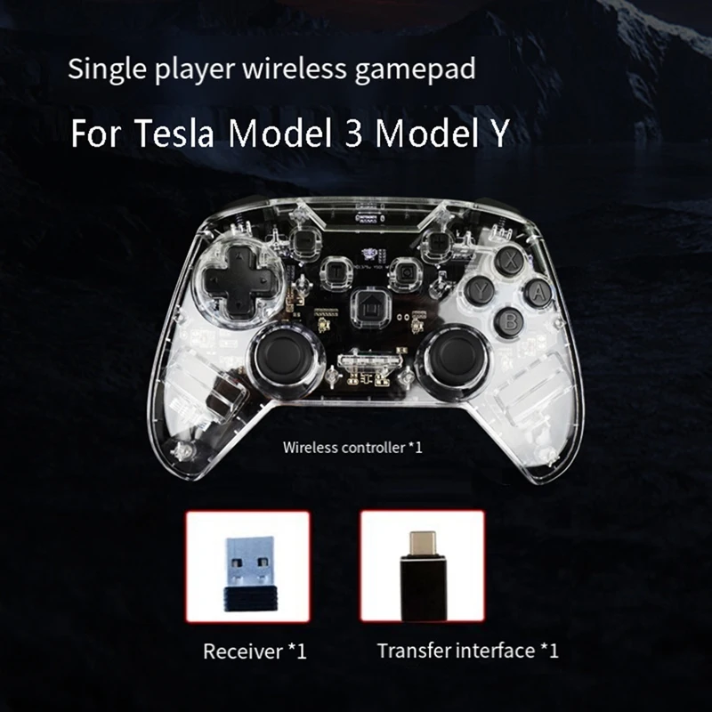 Для контроллера экрана Tesla, автомобильный ПК, видео геймпад, джойстик с двойной вибрацией для Tesla Model 3 Y X S, игровой джойстик
Для контроллера экрана Tesla, автомобильный ПК, видео геймпад, джойстик с двойной вибрацией для Tesla Model 3 Y X S, игровой джойстик