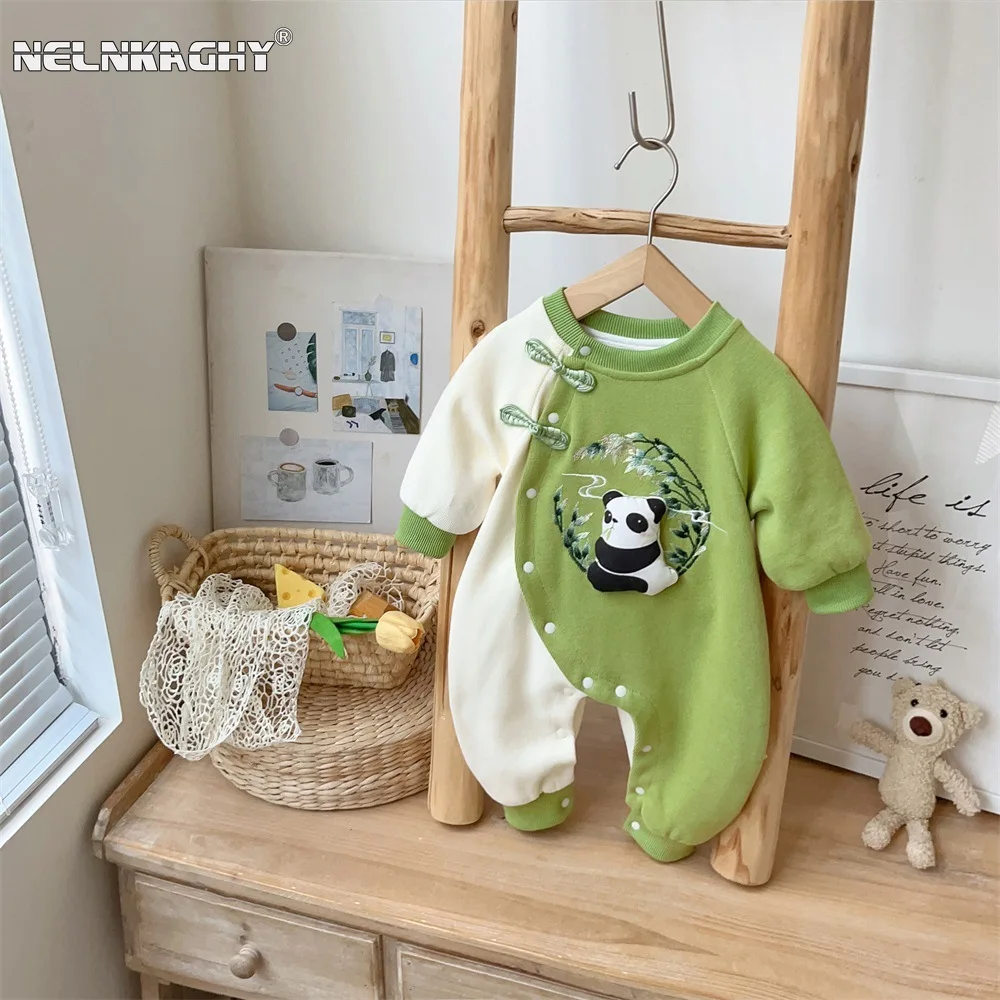2023 Autumn: Color Blocking Cartoon Panda Tai Ji Newborn Baby Romper - Full Sleeve, One-Piece Jumpsuits for Infant girls 0-24M
2023 Autumn: Color Blocking Cartoon Panda Tai Ji Newborn Baby Romper - Full Sleeve, One-Piece Jumpsuits for Infant girls 0-24M