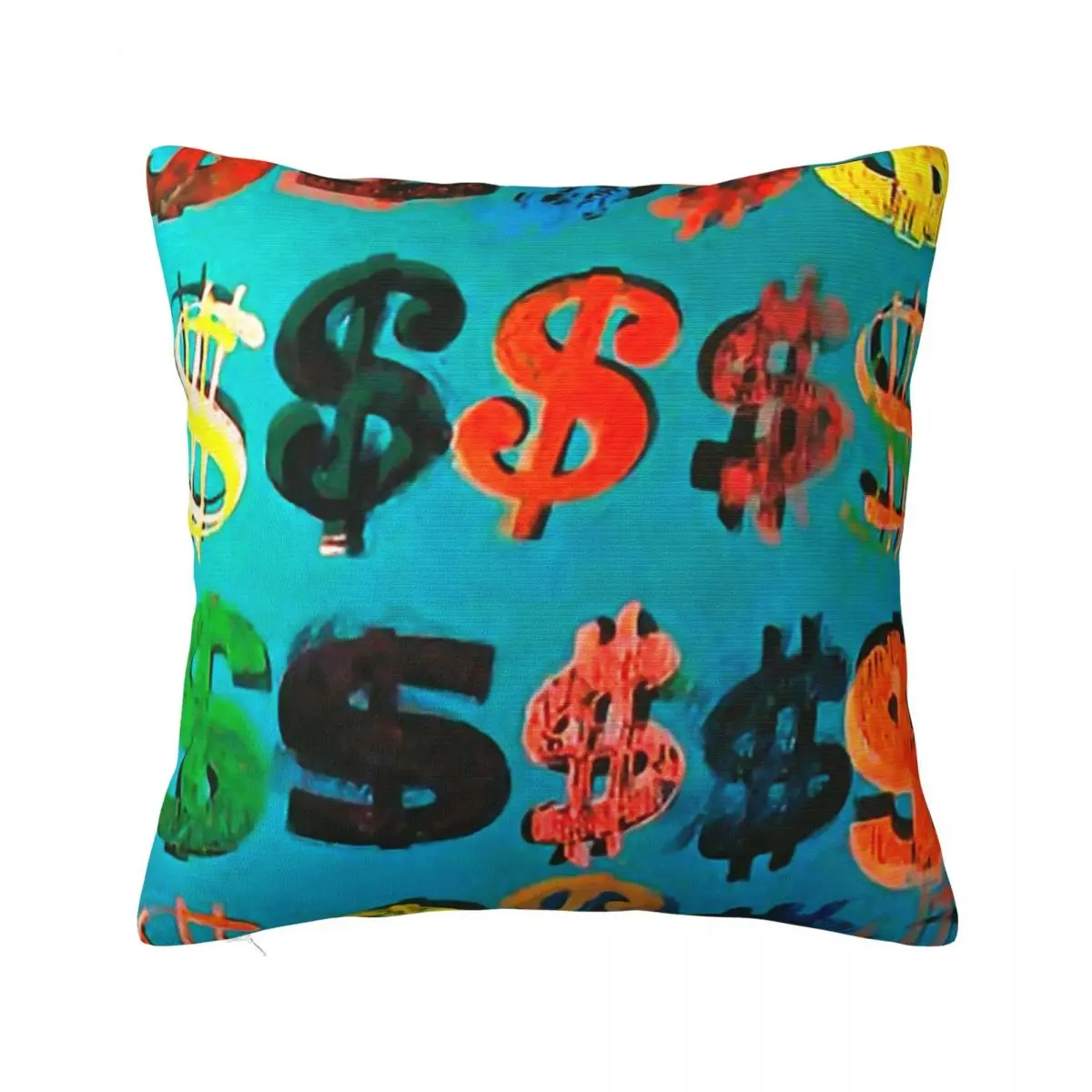 

Andy Warhol Dollar Sign Throw Pillow pillow cover luxury Decorative Cushions covers for pillows