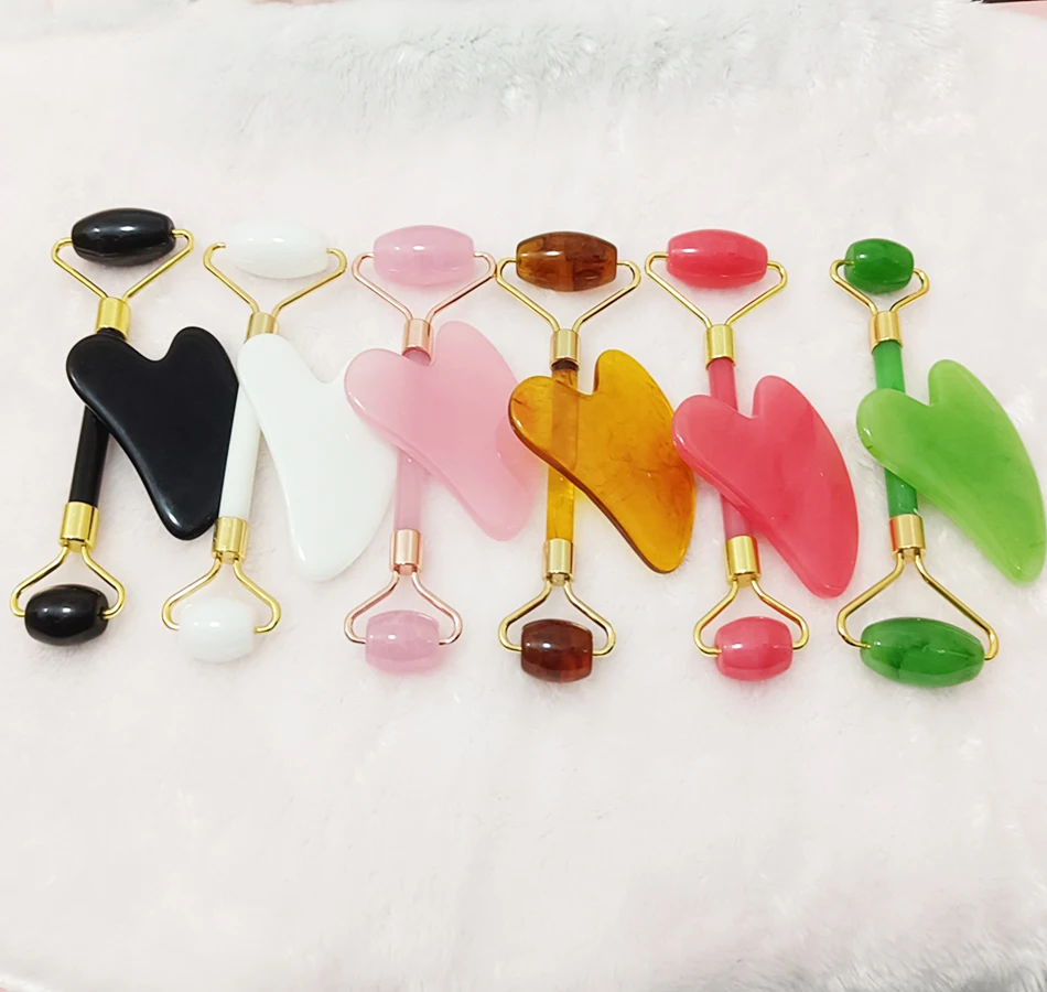 Shop Generic Guasha Massage Face Massager Neck Body Roller Gua Sha