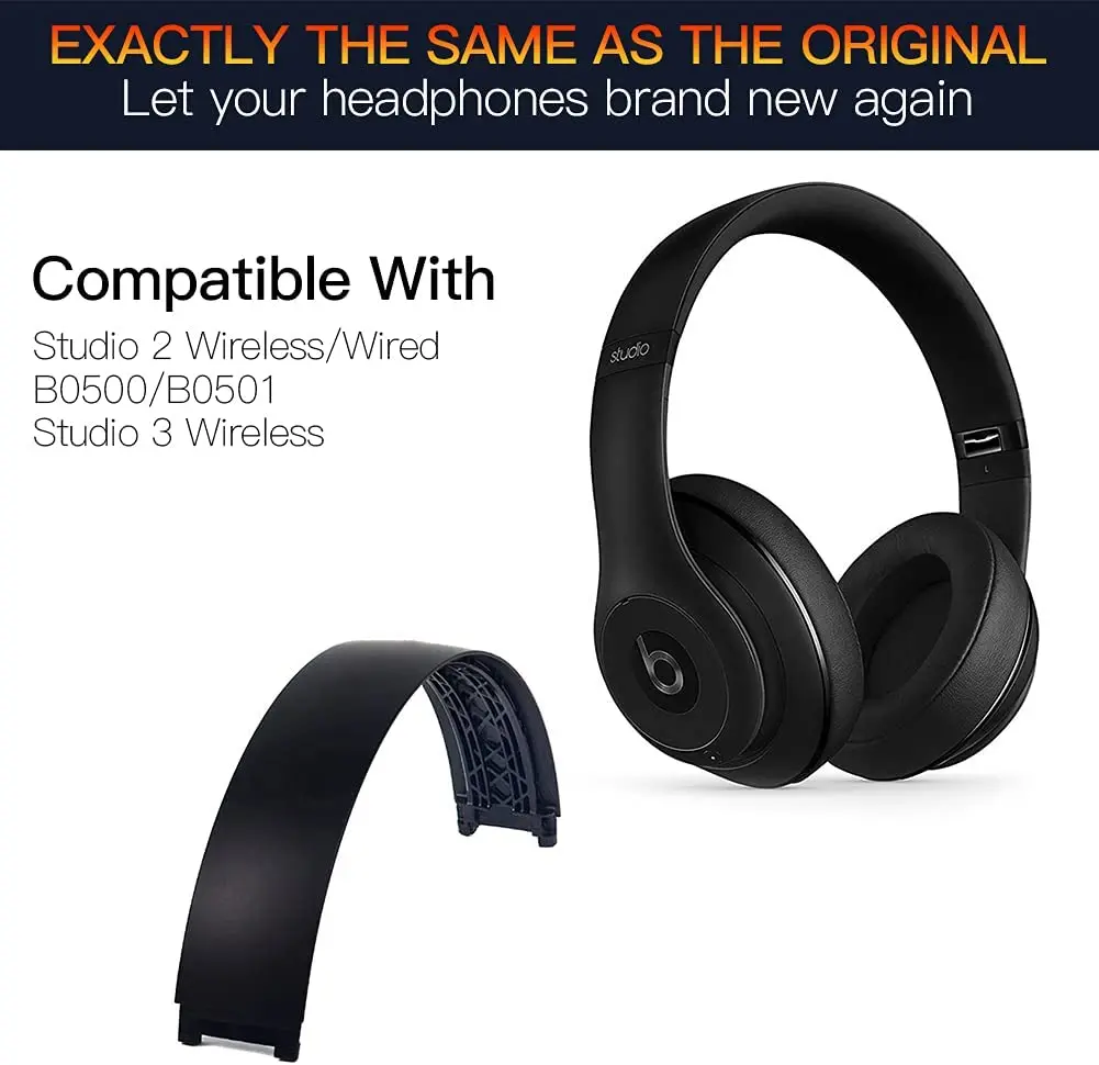 Replacement Headband for Studio 2.0 Headphone Repair Parts Plastic Shell for Beats Studio2.0 Headset Beam Replacement Headband for Studio 2.0 Headphone Repair Parts Plastic Shell for Beats Studio2.0 Headset Beam