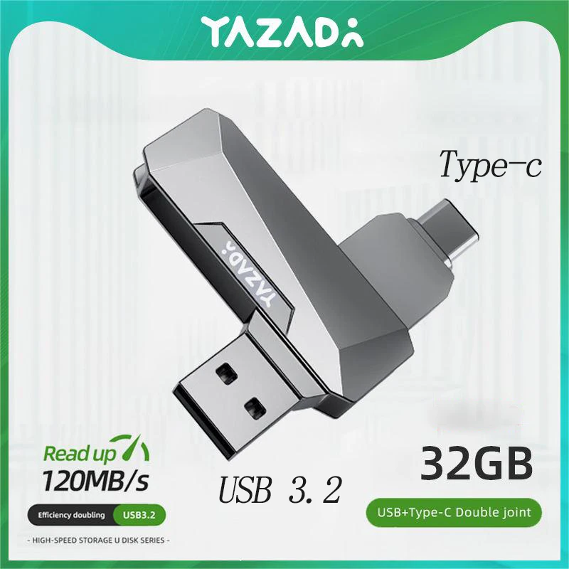 

USB-флеш-накопители 32 ГБ, флеш-накопитель, миниатюрный U-диск 3,2 Gen 1 Type-c, высокоскоростная карта памяти для смартфона, фото