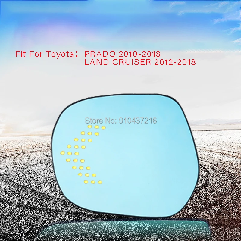 Нагревательные синие линзы для Toyota PRADO LAND CRUISER, большое зеркало заднего вида, широкоугольные синие стеклянные антибликовые поворотные одиночные лампы
Нагревательные синие линзы для Toyota PRADO LAND CRUISER, большое зеркало заднего вида, широкоугольные синие стеклянные антибликовые поворотные одиночные лампы