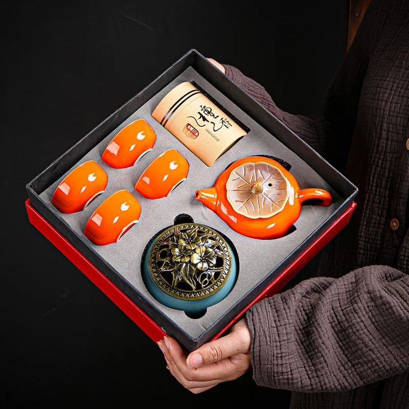 Kung Fu Chinese Pot Tea Set Service Mugs Kettle Maker Portable Travel Tea Set Cutlery Ceremony Taza Mate Kitchen Sets YX50TS
Kung Fu Chinese Pot Tea Set Service Mugs Kettle Maker Portable Travel Tea Set Cutlery Ceremony Taza Mate Kitchen Sets YX50TS