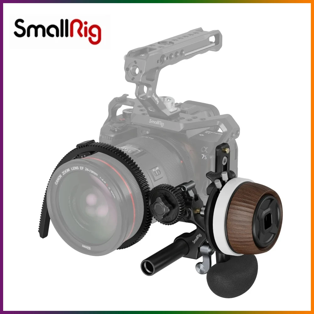 Портативный ручной Зумер непрерывного изменения фокусировки SmallRig F60, универсальный Зумер для камеры Sony Canon Nikon DJI DSLR Gimbal Accessories 3850
Портативный ручной Зумер непрерывного изменения фокусировки SmallRig F60, универсальный Зумер для камеры Sony Canon Nikon DJI DSLR Gimbal Accessories 3850