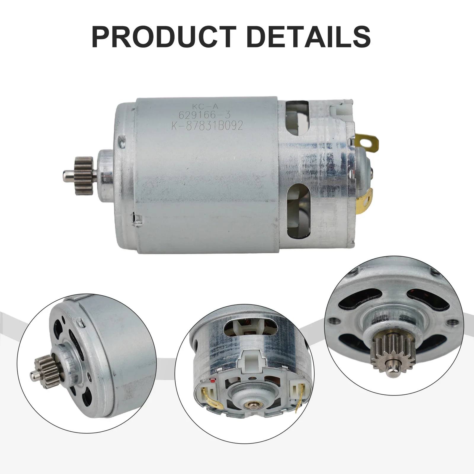 Accessories Motor Sliver High Quality Material Part Number 629395 8 Replacement HP333D DF333D Long Service Life
Accessories Motor Sliver High Quality Material Part Number 629395 8 Replacement HP333D DF333D Long Service Life