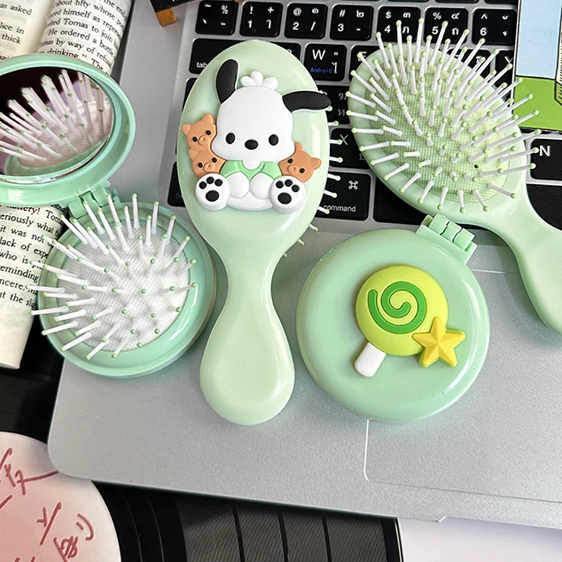 Sanrio Kawaii Kromi почтовый Мелодия воздушная Подушка Расческа рулон щетка для волос Массажная износостойкий легко царапается портативный Аниме подарок для девушки
Sanrio Kawaii Kromi почтовый Мелодия воздушная Подушка Расческа рулон щетка для волос Массажная износостойкий легко царапается портативный Аниме подарок для девушки