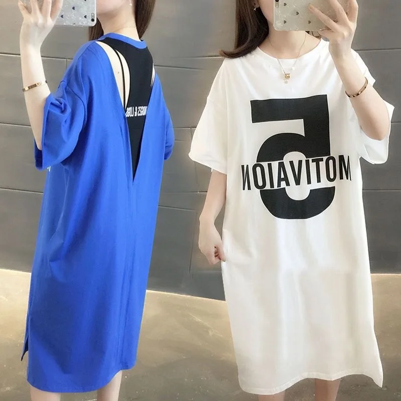 Trendy T-shirts Women Backless Design Sexy Retro Loose Casual All-match Summer Cozy Streetwear New 2023 Basic Korean Style Chic
Trendy T-shirts Women Backless Design Sexy Retro Loose Casual All-match Summer Cozy Streetwear New 2023 Basic Korean Style Chic
