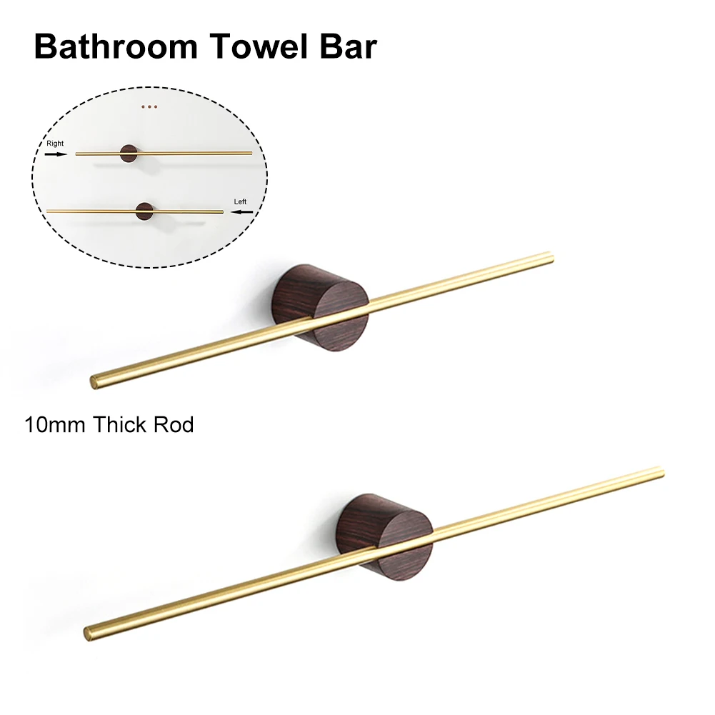 Bathroom Towel Bar Adjustable Bath Towel Rack Holder Aluminum Alloy with Wooden Base Wall Mount Towel Hanger Bathroom Accessorie
Bathroom Towel Bar Adjustable Bath Towel Rack Holder Aluminum Alloy with Wooden Base Wall Mount Towel Hanger Bathroom Accessorie