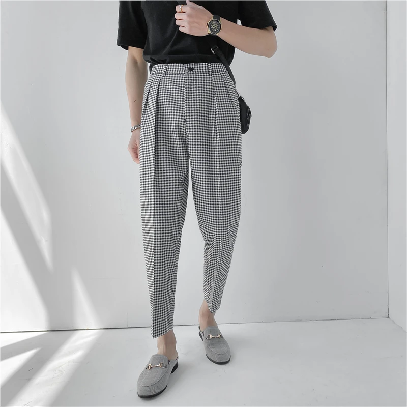 2023Pants Suit Men Streetwear Korean Fashion Casual Vintage Loose Harem Ankle-length Elastic Waist Blazers Male Trousers
2023Pants Suit Men Streetwear Korean Fashion Casual Vintage Loose Harem Ankle-length Elastic Waist Blazers Male Trousers