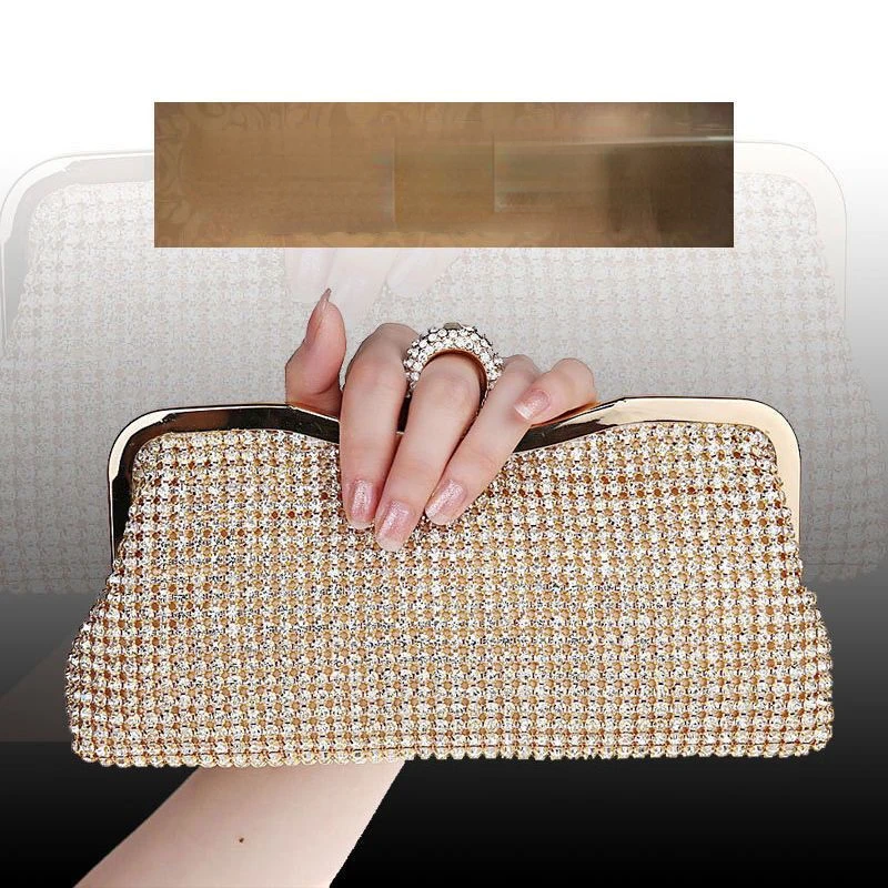 

Glitter Clutch Rhinestone Purses For Women Evening Clutches Envelope Handbags Large Wedding Party Prom Silver Crossbody Bag Q465
