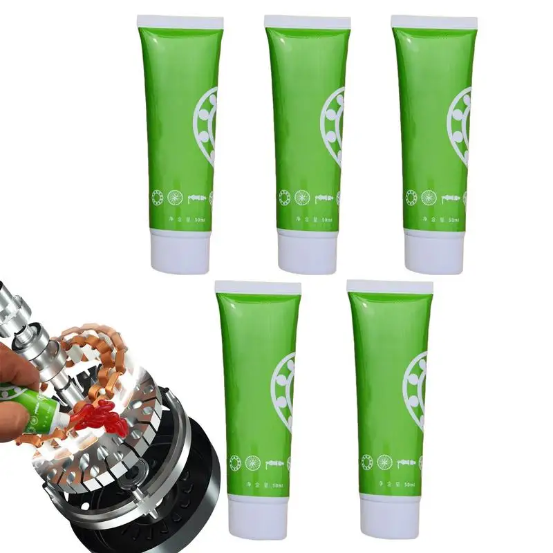 

Bike Pedal Grease 5pcs Waterproof Lube 1.76 FL. OZ. Heavy Duty Long Lasting Multipurpose Water Resistant High Performance