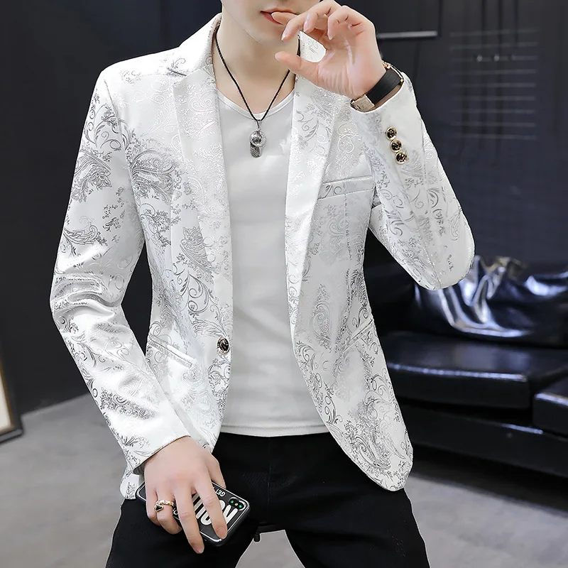 2023 New suit men's outerwear single top slimming spring and autumn small suit men's casual suit trend
2023 New suit men's outerwear single top slimming spring and autumn small suit men's casual suit trend