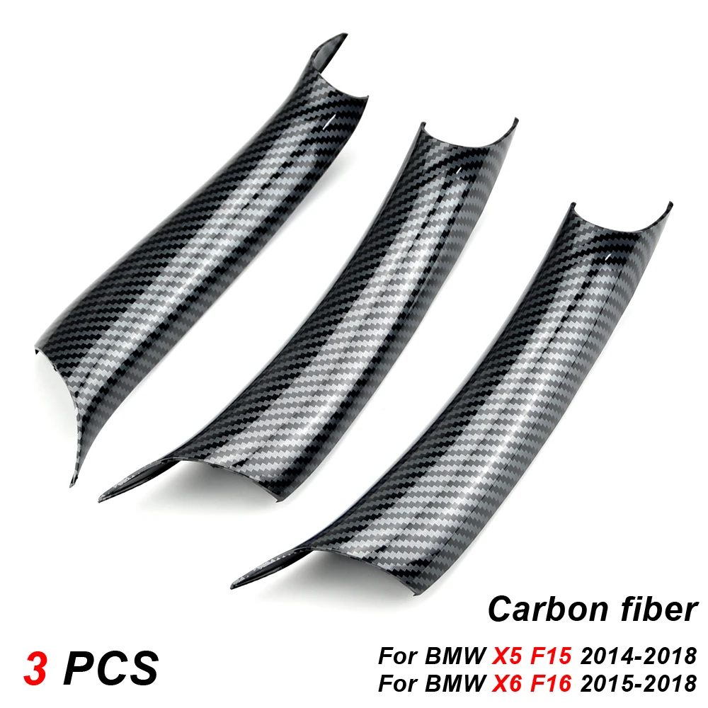 Для BMW X5 X6 F15 F16 2014-2018 внутренняя отделка из углеродного волокна Текстура дверная ручка защитный чехол отделка
Для BMW X5 X6 F15 F16 2014-2018 внутренняя отделка из углеродного волокна Текстура дверная ручка защитный чехол отделка