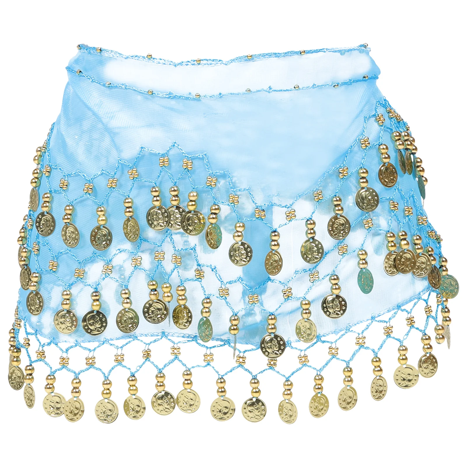 Belly Dancing Hip Scarf Waist Belt with Dangling Coins Waist Dance Costume Accessory
Belly Dancing Hip Scarf Waist Belt with Dangling Coins Waist Dance Costume Accessory