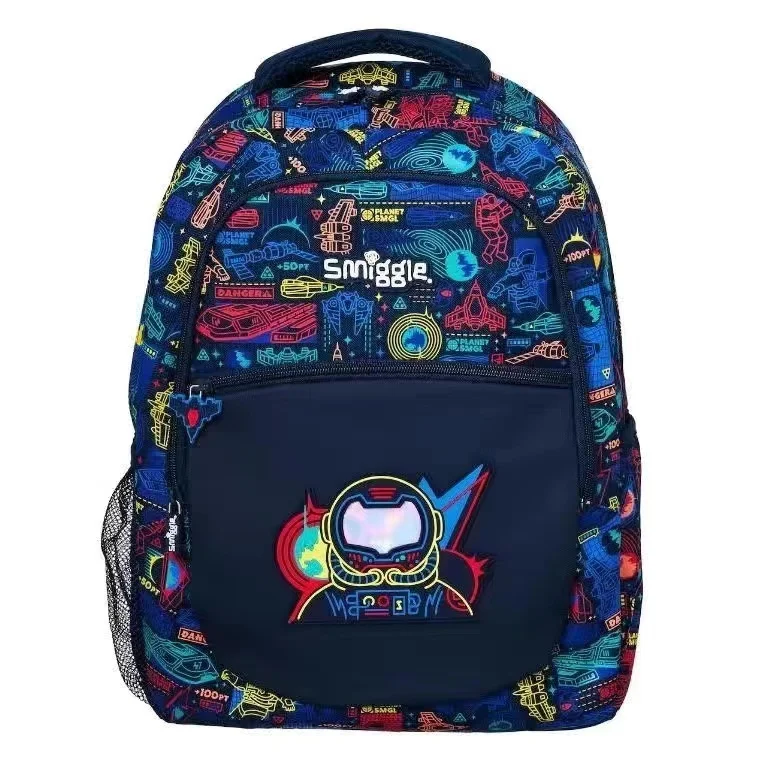 Smiggle children's backpack, men's backpack, pink, rainbow, Korean version, 7-12 years old
Smiggle children's backpack, men's backpack, pink, rainbow, Korean version, 7-12 years old