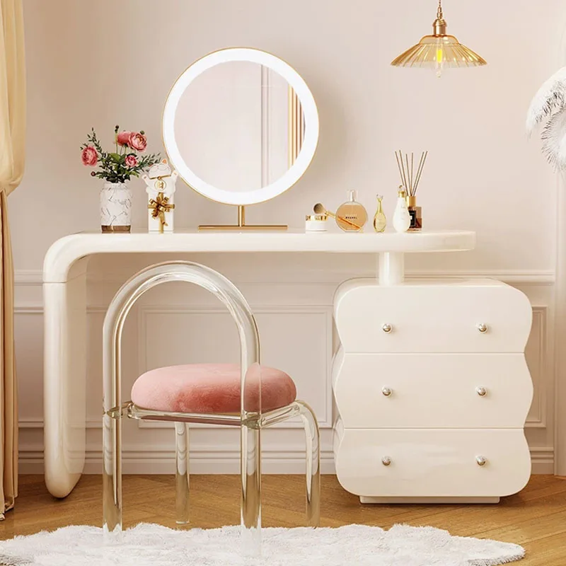 Home Vanity Table Bedroom Minimalist Living Small Modern Wall Corner Solid Wood Dressers Extendable Tocadores Room Furniture
Home Vanity Table Bedroom Minimalist Living Small Modern Wall Corner Solid Wood Dressers Extendable Tocadores Room Furniture