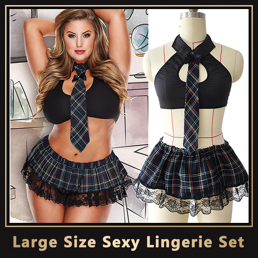 Women's Underwear Erotic Lingerie Sexy Dress Costume Plus Size Vestidos Para Mujer Fantasia Nightdress Langerie Porno Sleepwear
Women's Underwear Erotic Lingerie Sexy Dress Costume Plus Size Vestidos Para Mujer Fantasia Nightdress Langerie Porno Sleepwear