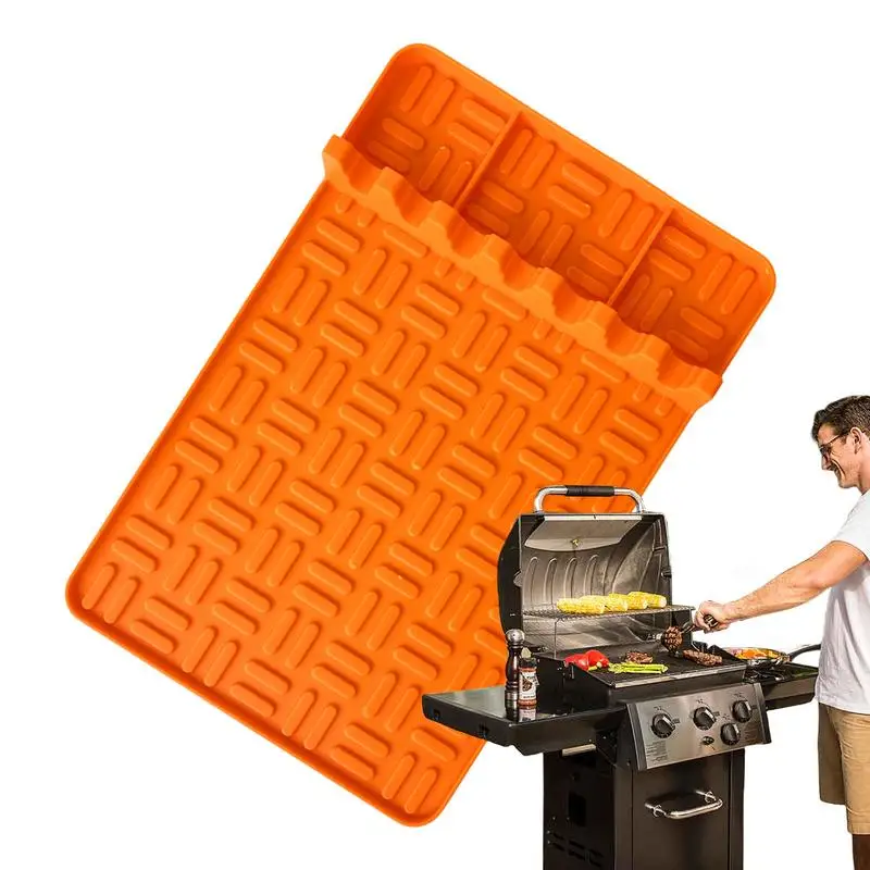 

BBQ Baking Mats Heat Resistant Barbecue Sheets Non-stick BBQ Grill Mat Non-Stick Oven Liners for Baking best grilling basket