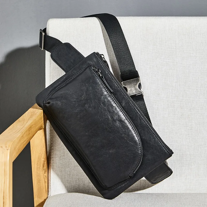 Wmnuo New 100% Genuine Cowhide Chest Bag Vertical Casual Soft Shoulder Messenger Bags Men Sling Waist Bags Male Pack Hot
Wmnuo New 100% Genuine Cowhide Chest Bag Vertical Casual Soft Shoulder Messenger Bags Men Sling Waist Bags Male Pack Hot
