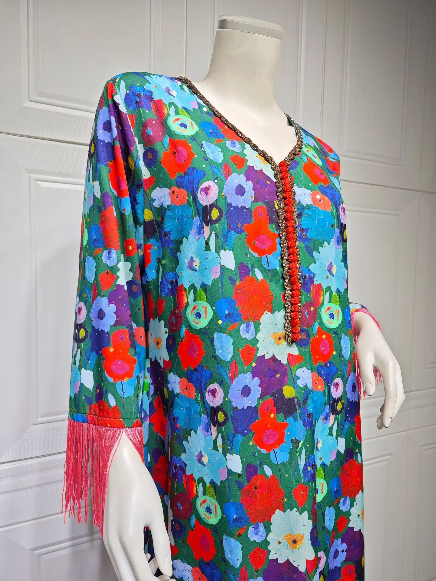 عيد مسلم شرابة فستان عبايات للنساء الماس جلابية المغرب فساتين الحفلات دبي عباية قفطان إسلام فيستدوس رداء عربي طويل عيد مسلم شرابة فستان عبايات للنساء الماس جلابية المغرب فساتين الحفلات دبي عباية قفطان إسلام فيستدوس رداء عربي طويل